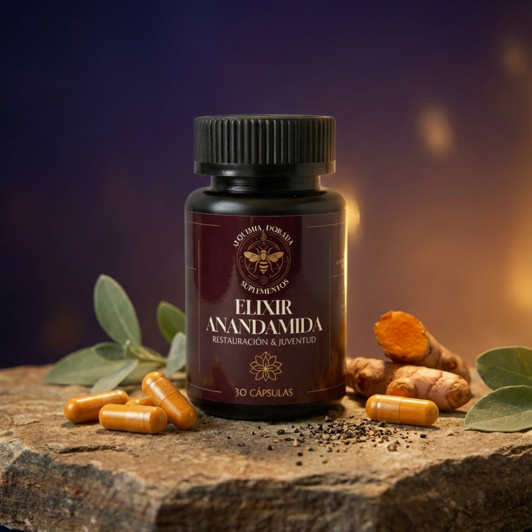 Elixir Anandamida Alquimia Dorada Bienestar Emocional