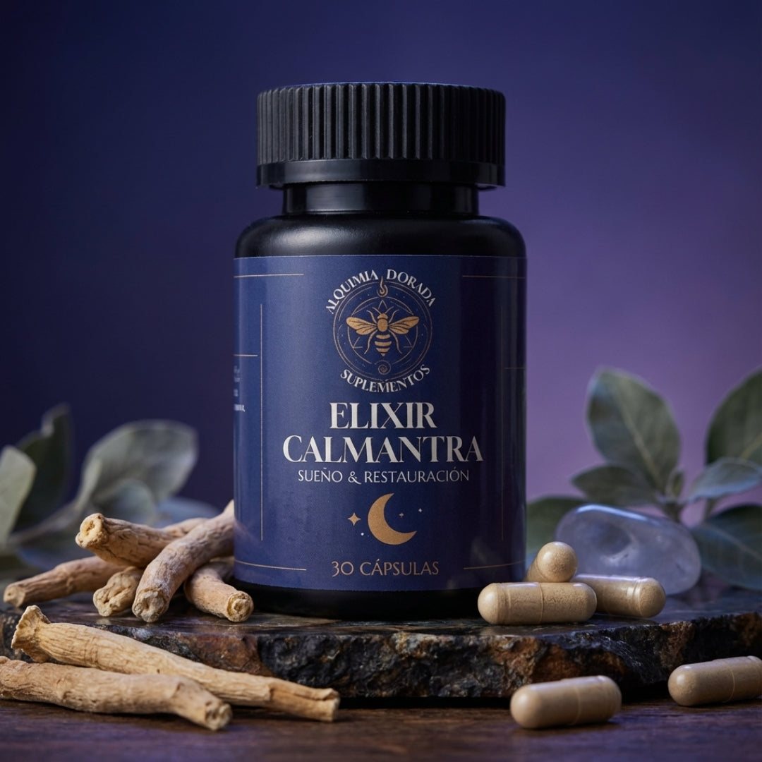 Elixir Calmantra Alquimia Dorada | Bienestar Nocturno