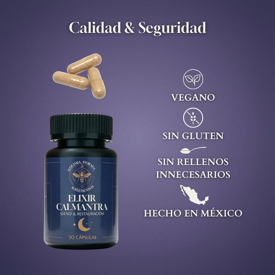 Elixir Calmantra Alquimia Dorada | Bienestar Nocturno