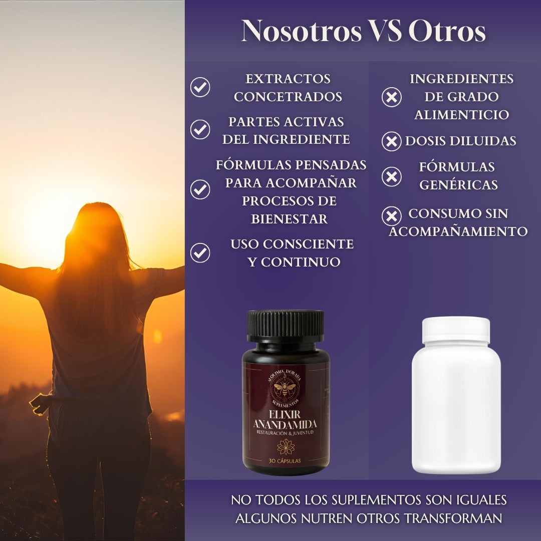Elixir Anandamida Alquimia Dorada Bienestar Emocional